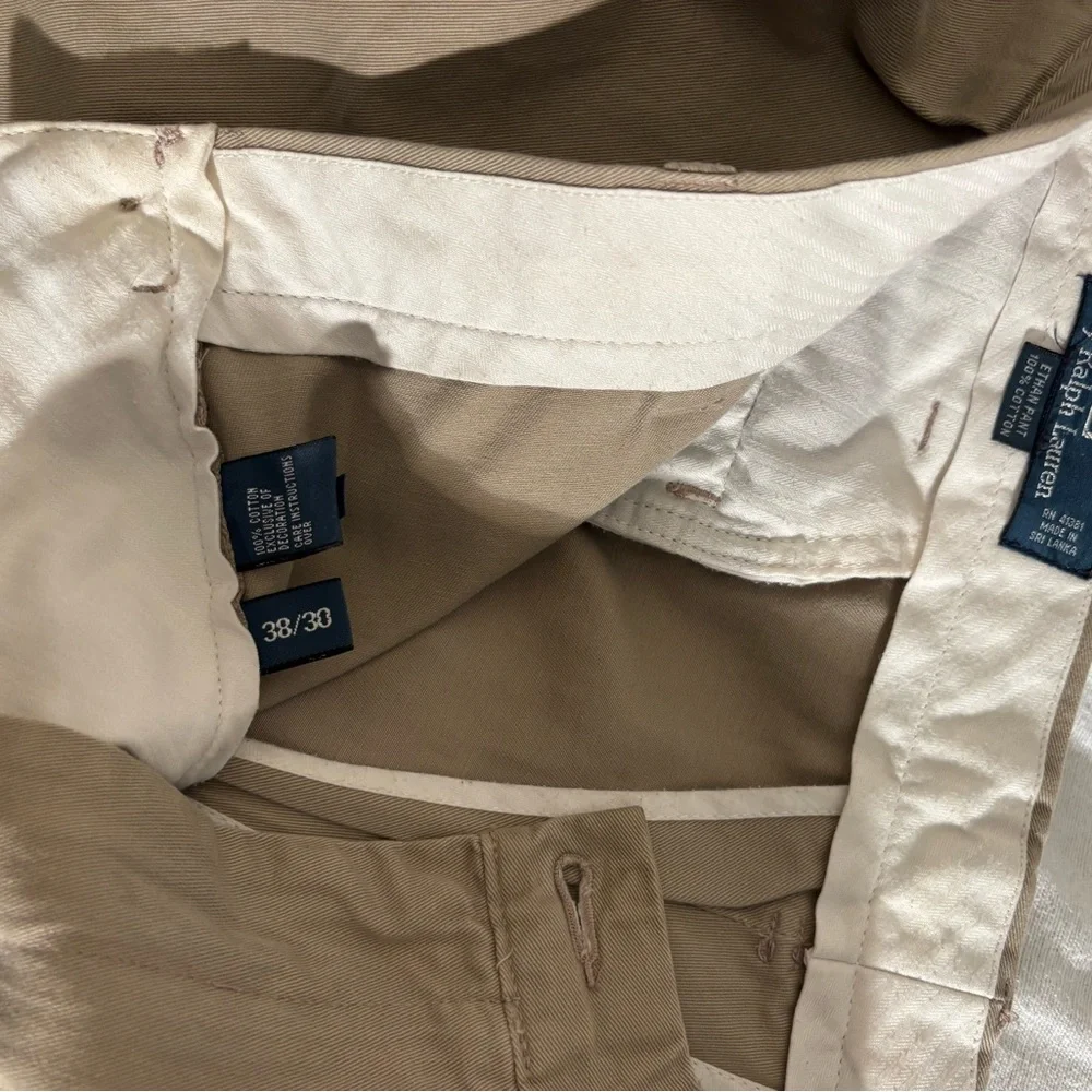 Polo by Ralph Lauren Classic Fit Khaki Chinos 38x30